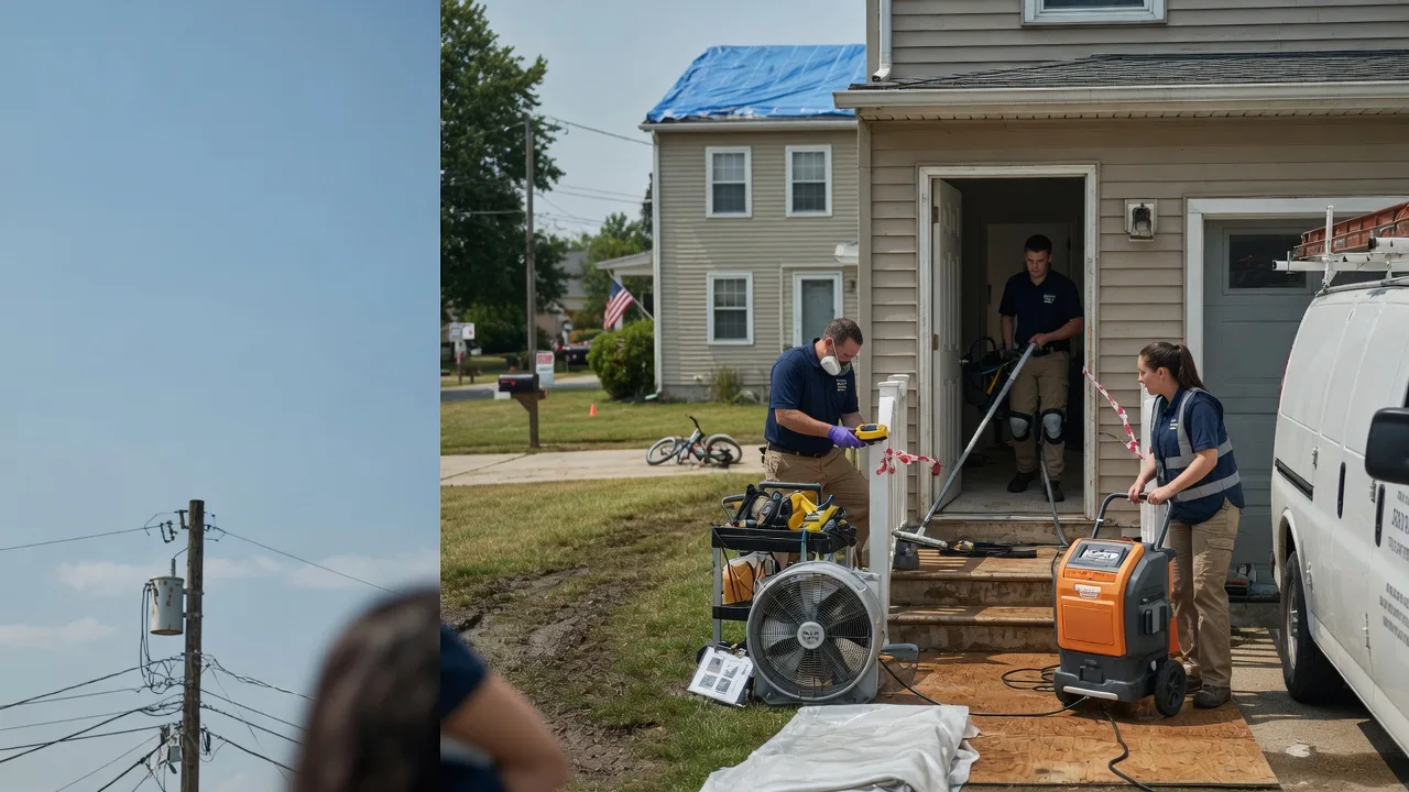 Water Damage Repair in Evant, TX near me